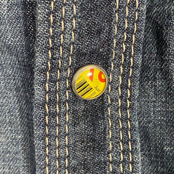 True Religion Men's Vintage Rocky Long Sleeve Western Shirt - Picture 2 of 8